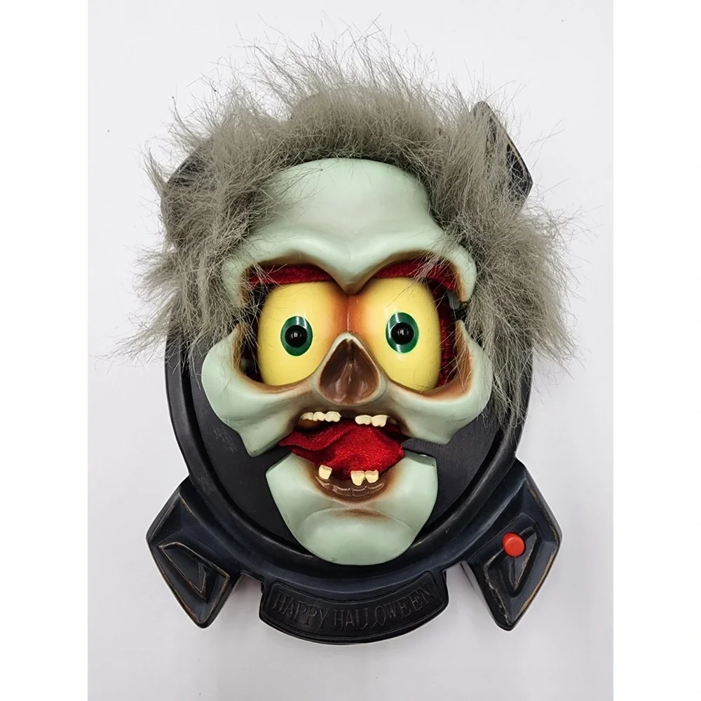 Vintage Gemmy Halloween Screamer Talking‎ Monster *TESTED